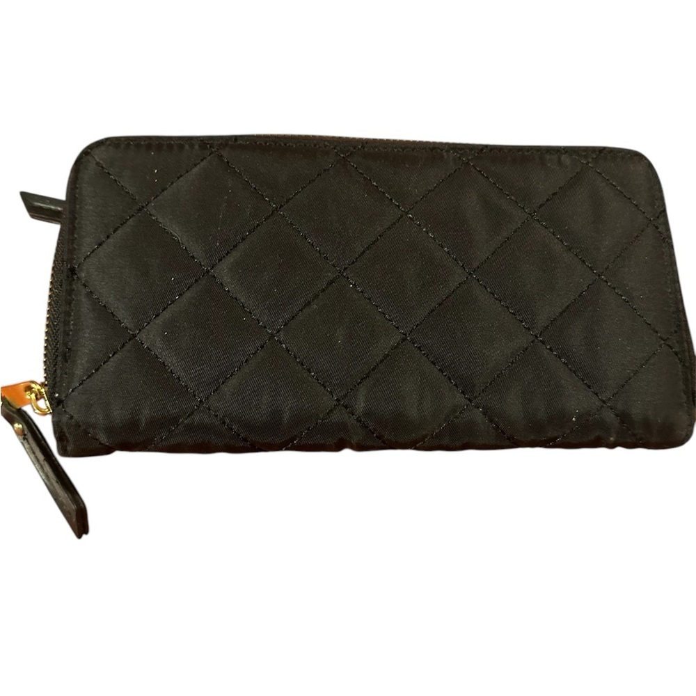 Target  Quilted Black Wallet